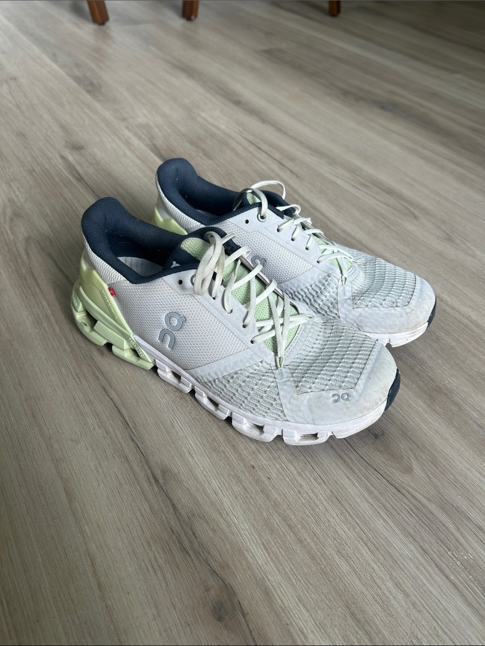 On Running Cloud X Training Shoes - White / Lime Green Women’s Size 9
